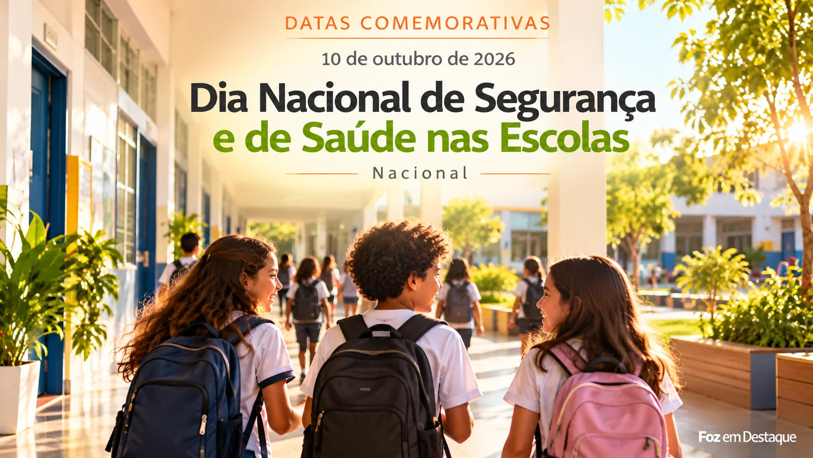 Dia Nacional de Segurança e de Saúde nas Escolas Dia Nacional de Segurança e de Saúde nas Escolas