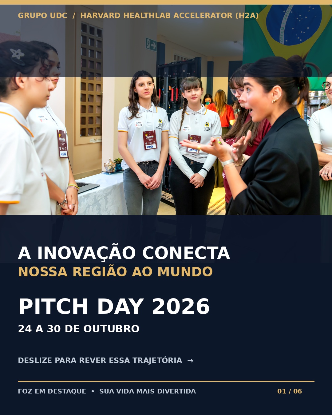 Pitch Day 2026 UDC Harvard Bancas Avaliadoras e Oportunidade de Intercâmbio em Harvard para 2027