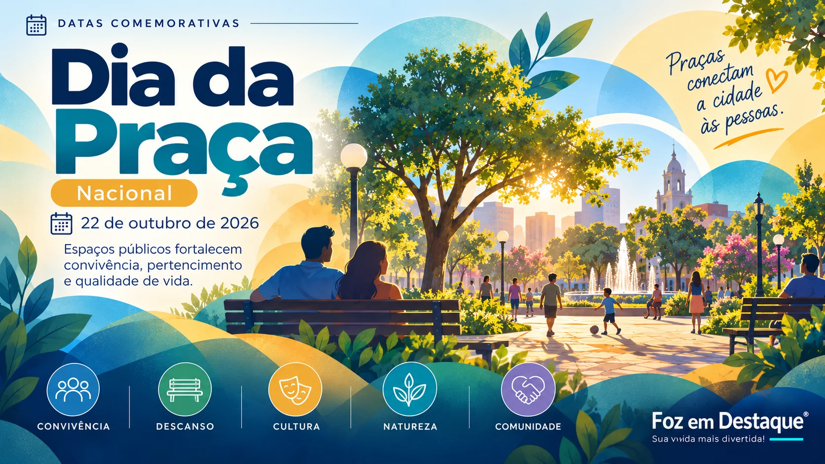 datas comemorativas 22 outubro ia da Praça:
