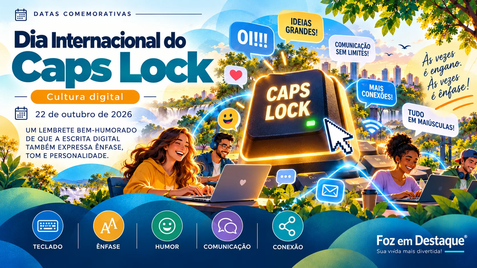 Imagem do ChatGPT 22 de out. de 2026, 22 44 52 Dia Internacional do Caps Lock