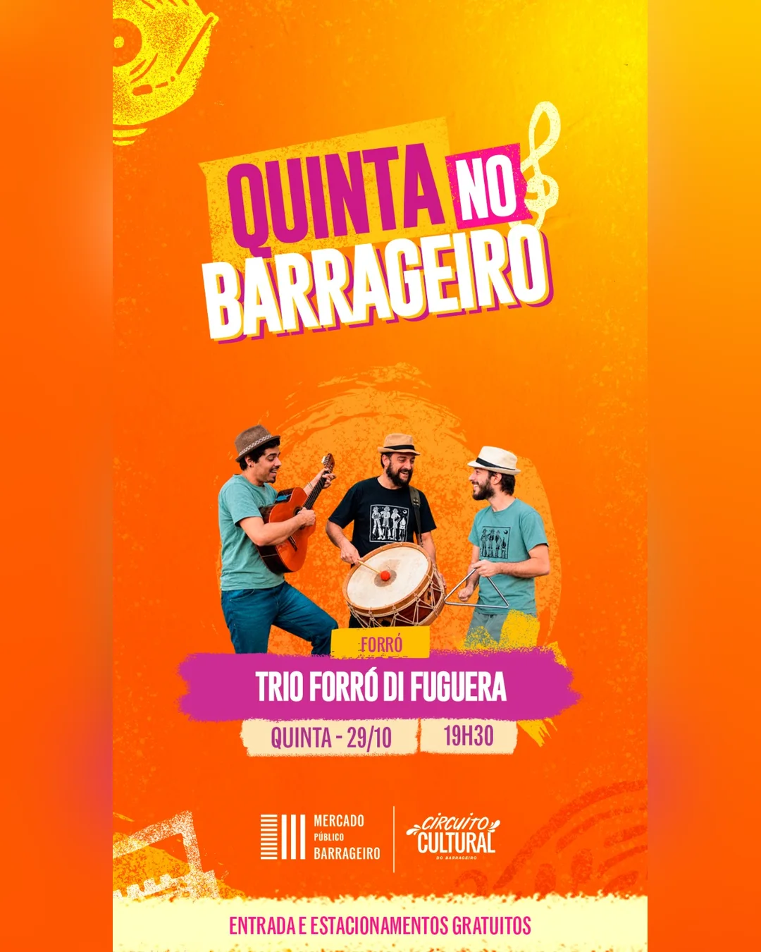 02 QUINTA FORRO Quinta do Barrageiro (29/10): O Ritmo do Forró